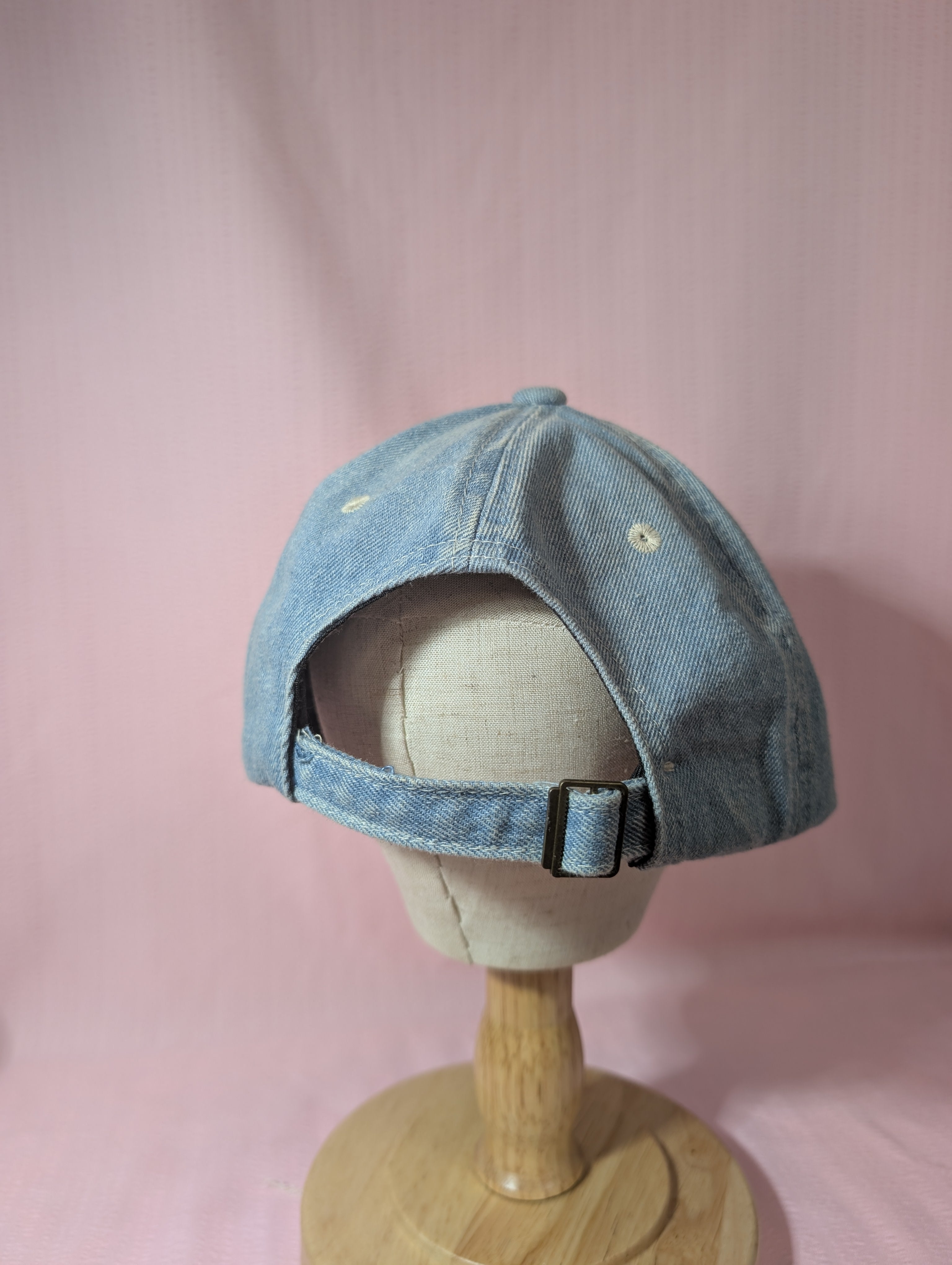 Denim Quilt Square Baseball Cap
