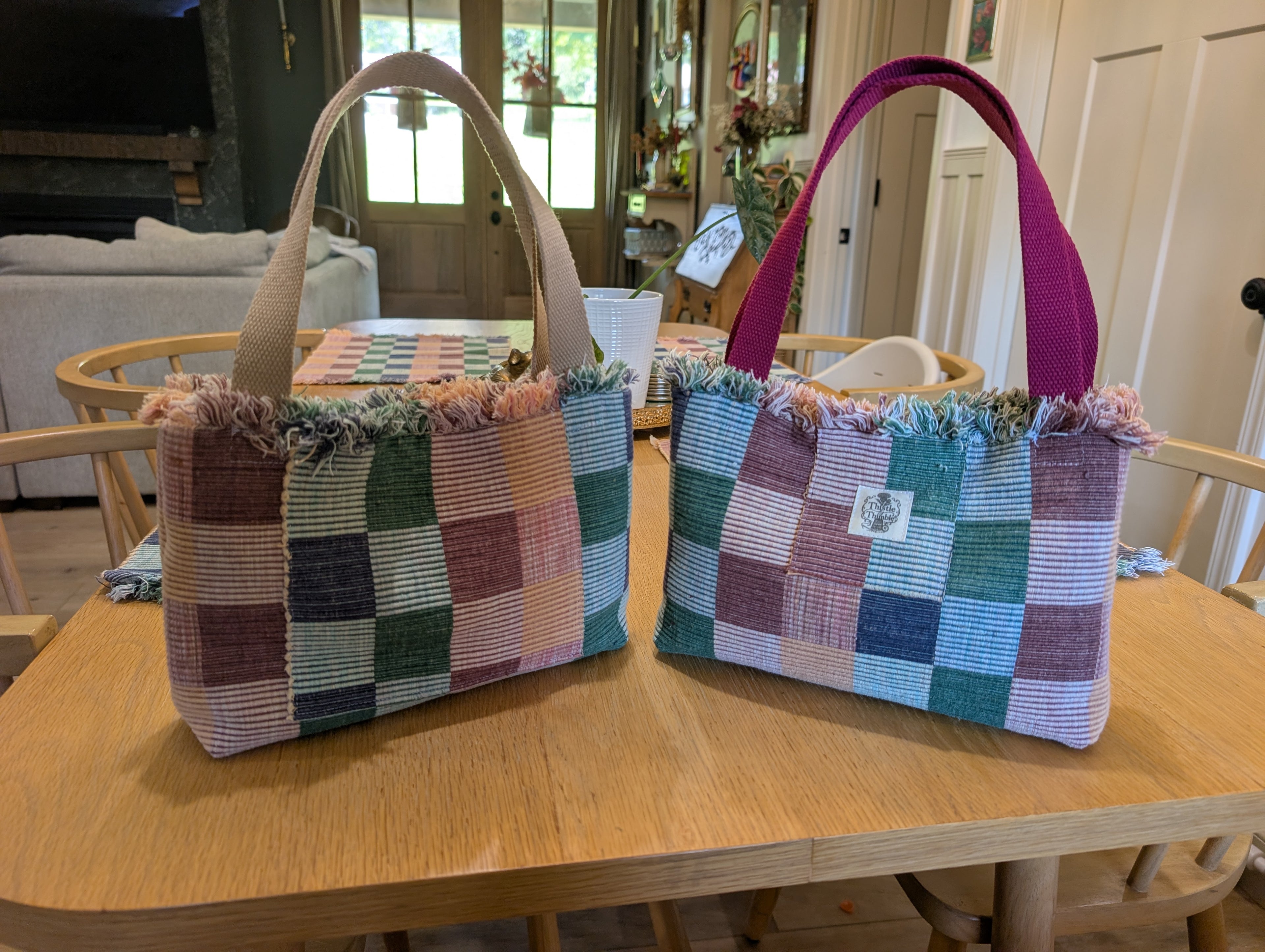 Checkered Bag