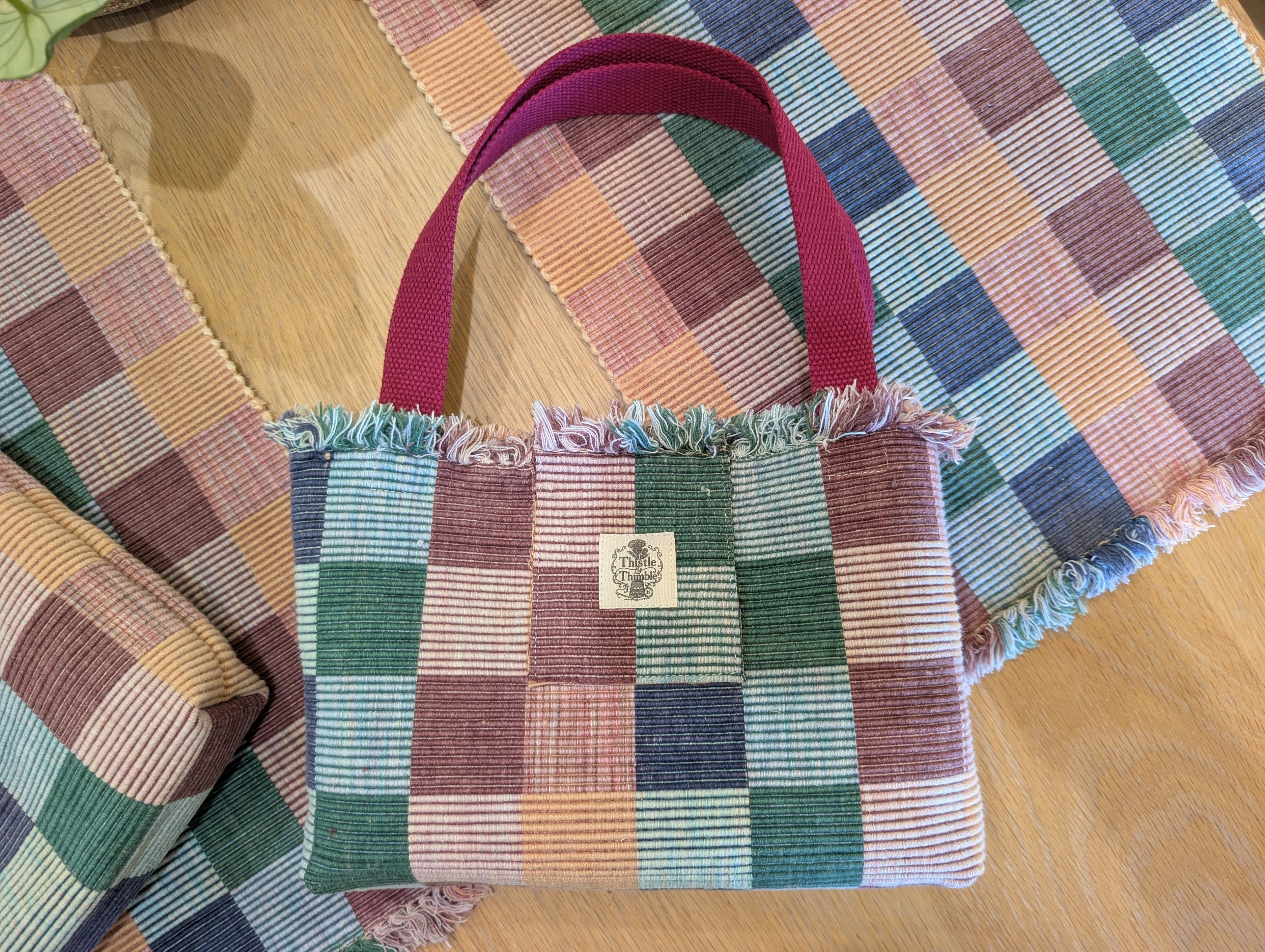 Checkered Bag