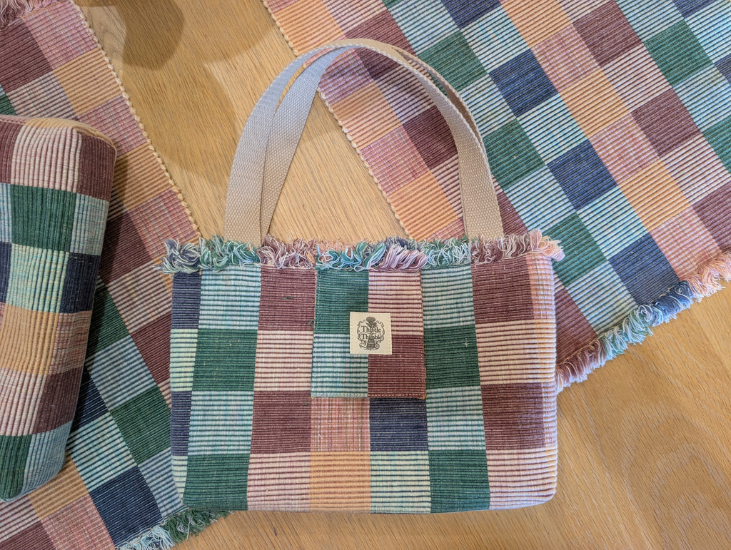 Checkered Bag