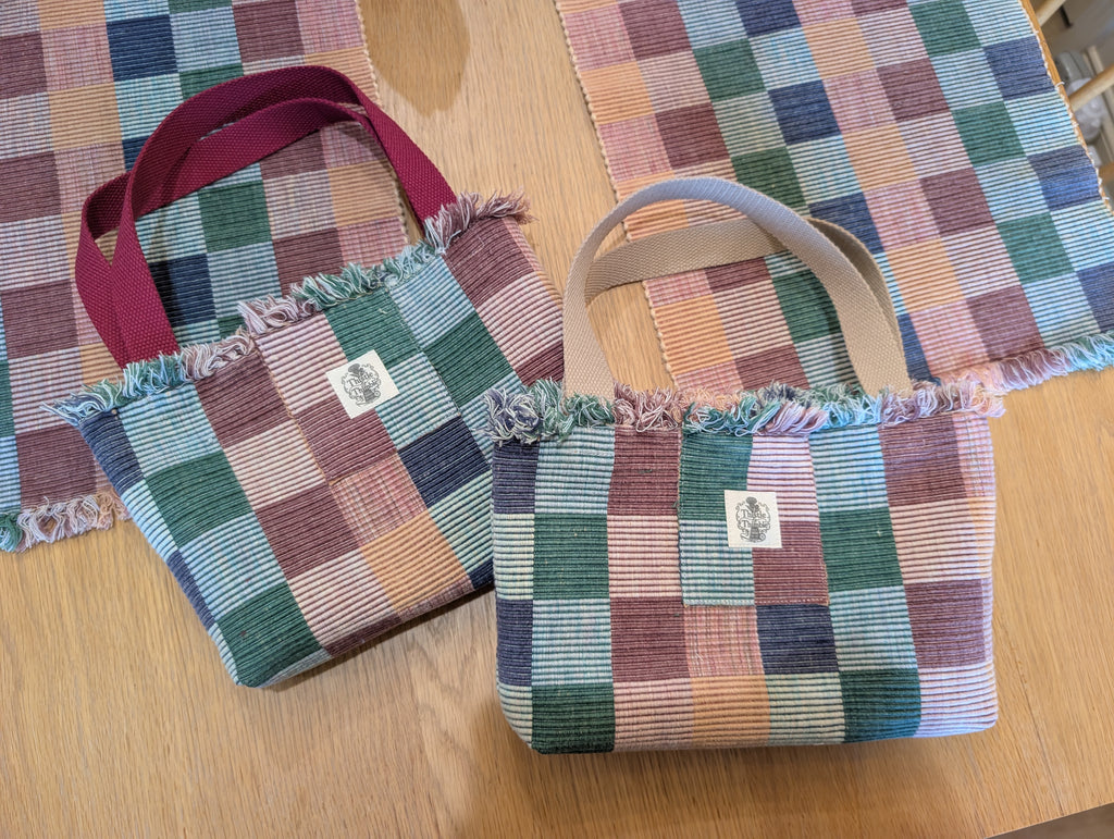 Checkered Bag