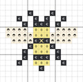 Cross Stitch Keychain Kit