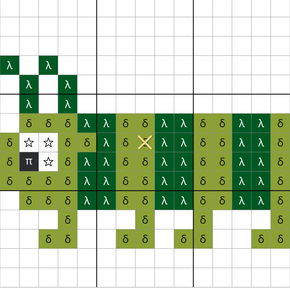 Cross Stitch Keychain Kit