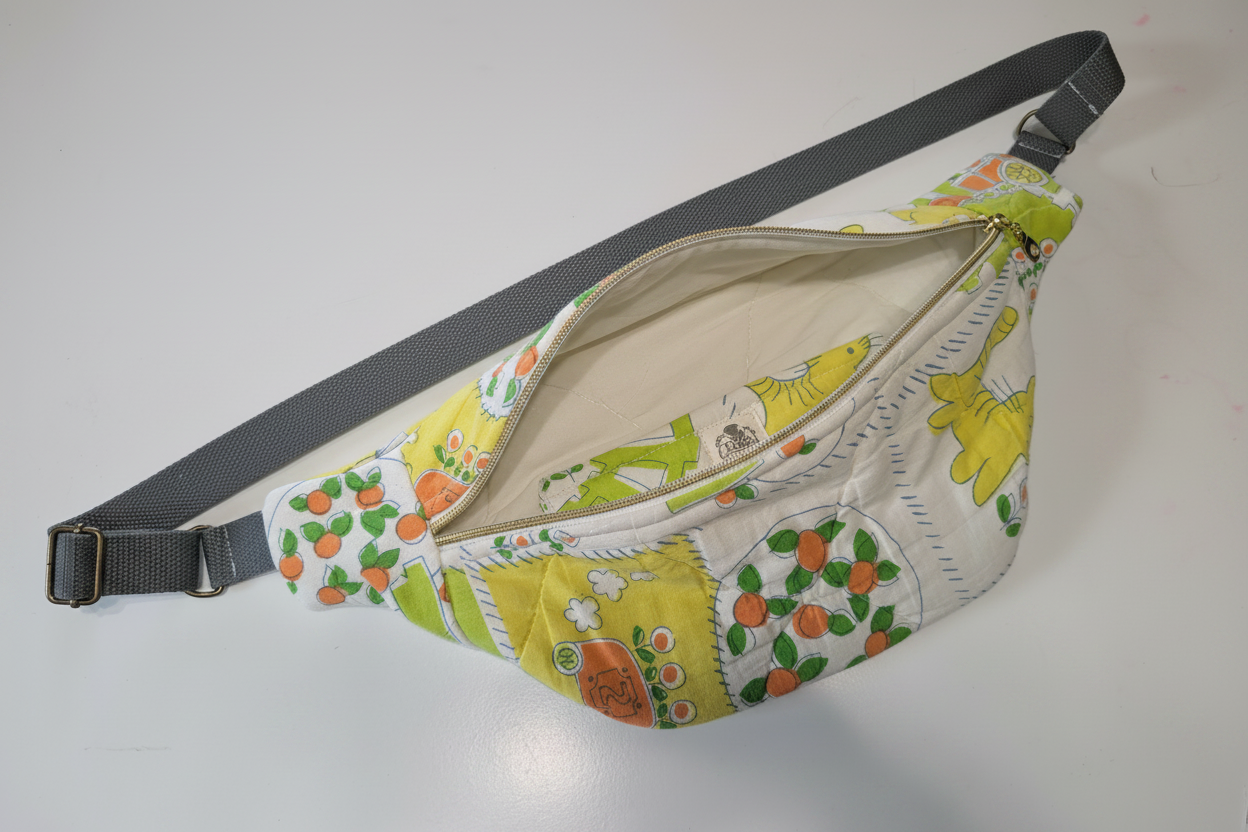 Citrus print bag - original with clean background
