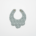 Ditsy Floral Baby Bib – Studio White Background