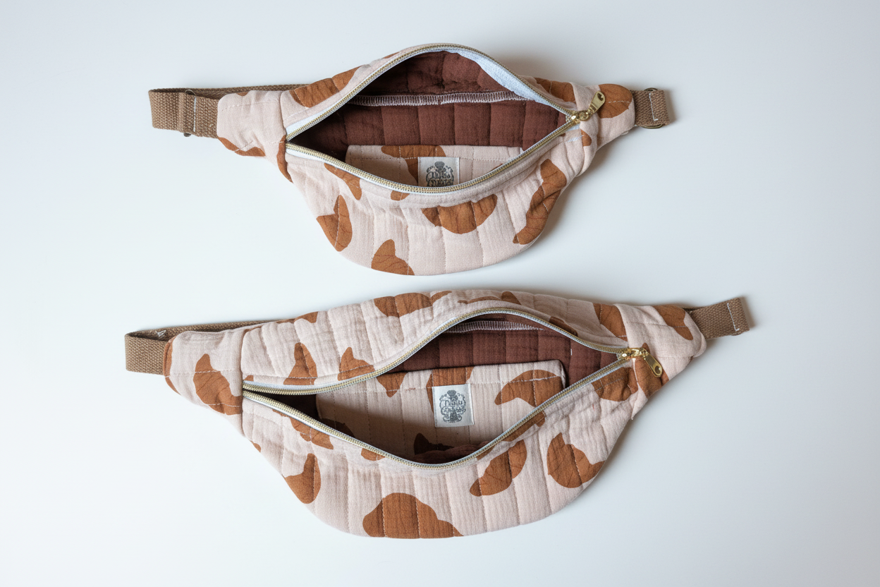 Original bags with clean studio background